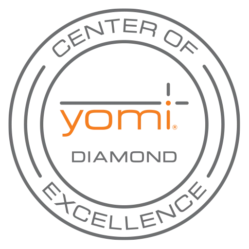 YOMI center diamond badge